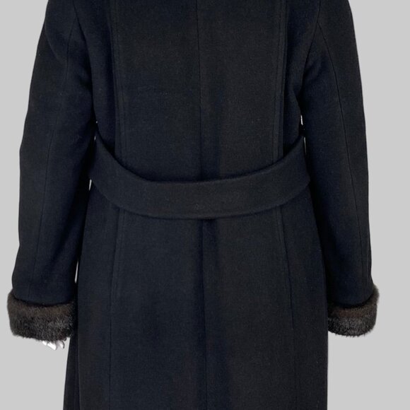 London Fog wool/cashmere Lydia long coat - Picture 7 of 9